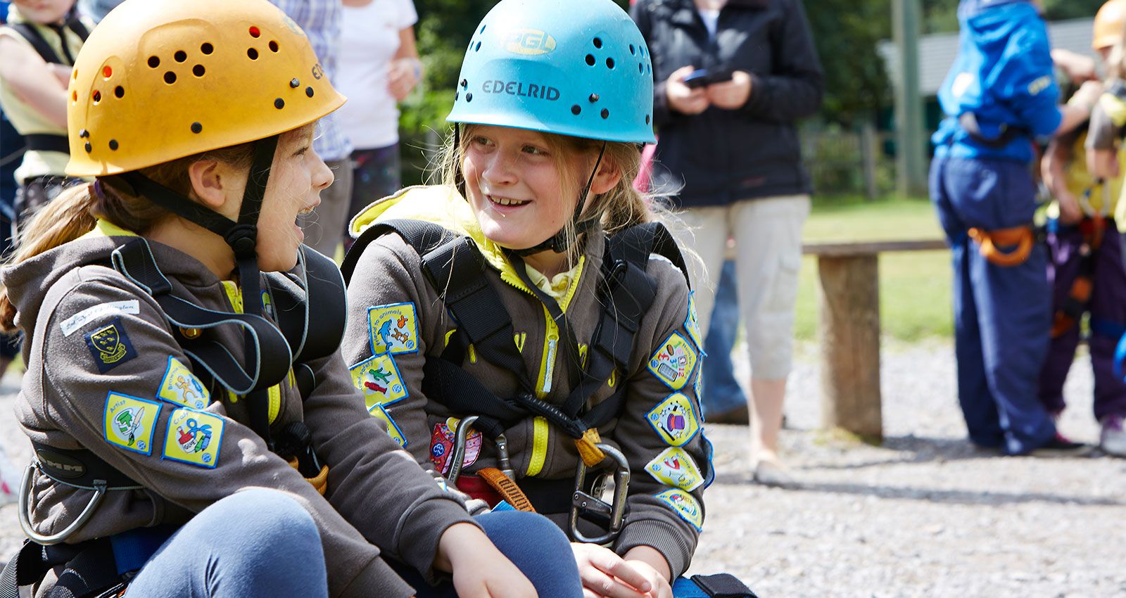 Badges and requirements for Brownies and Guides